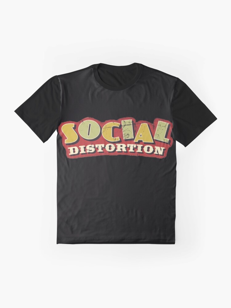 colour distortion t shirt