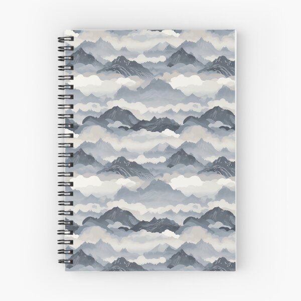 Item preview, Foggy Mountain Peaks designed and sold by BitsDelightful.