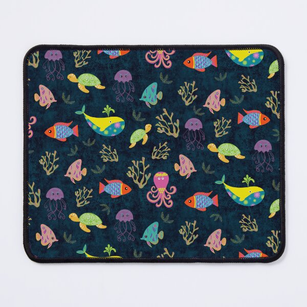 Item preview, Sea Life Seamless Pattern designed and sold by Cedarrue.