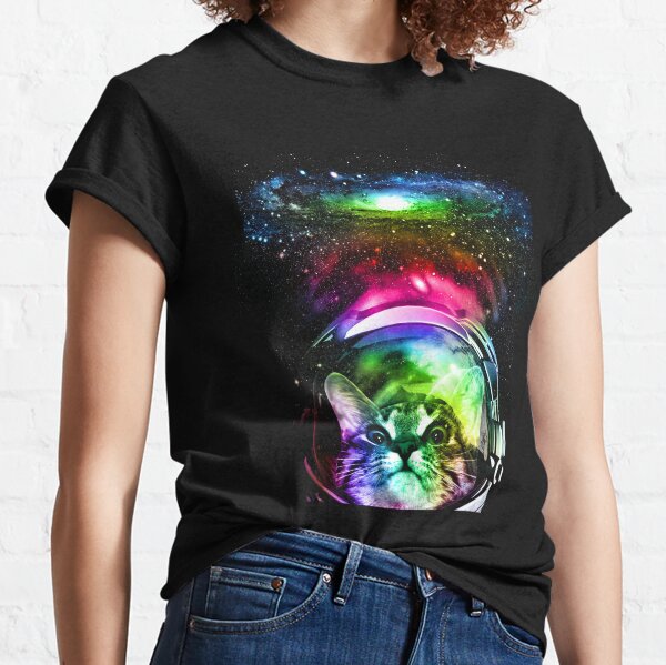 Kittens in outlet space t shirt