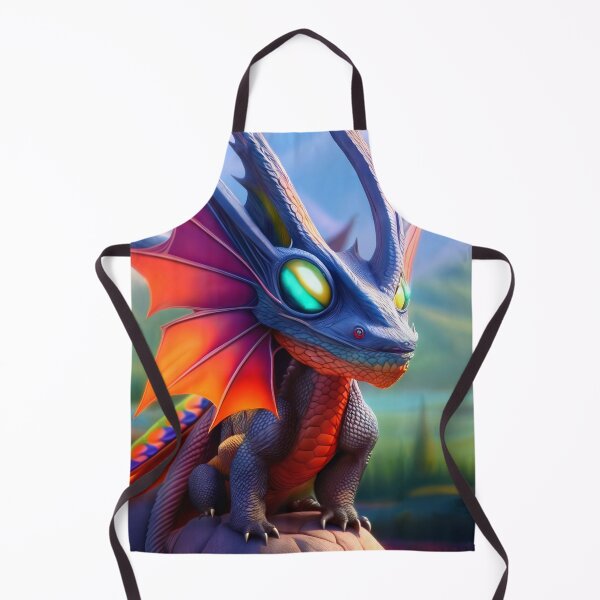 Item preview, Blue and Orange Baby Dragon with Mirrored Eyes designed and sold by dragynrain.