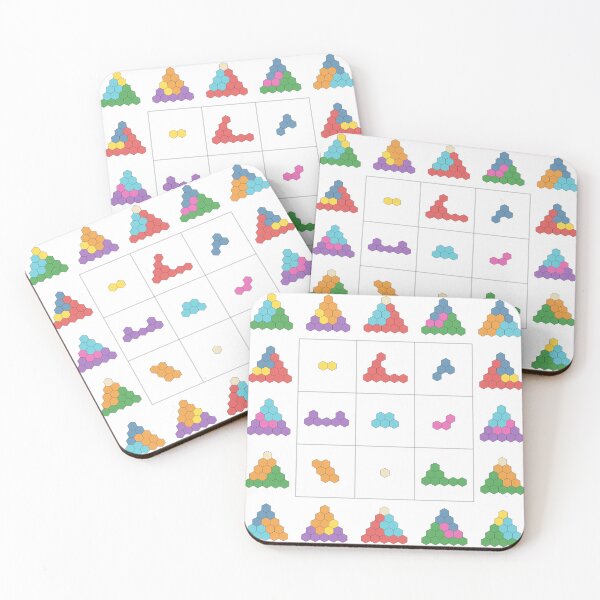 Item preview, Geometric Magic Square with Triangles designed and sold by puzzlewocky.
