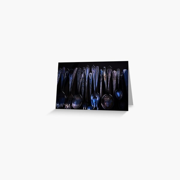 Silverware two. Greeting Card