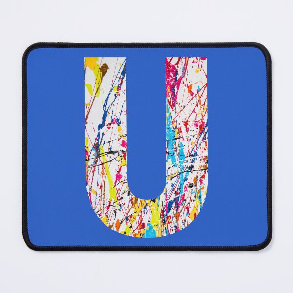 Item preview, Painted Letter Collection U Monogram designed and sold by emoney14.