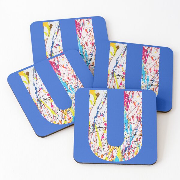 Item preview, Painted Letter Collection U Monogram designed and sold by emoney14.