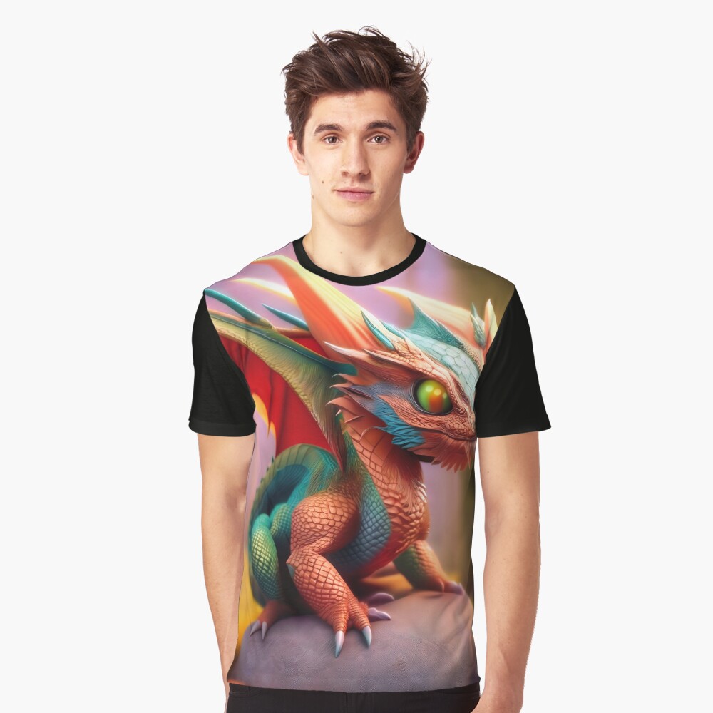 Item preview, Graphic T-Shirt designed and sold by dragynrain.