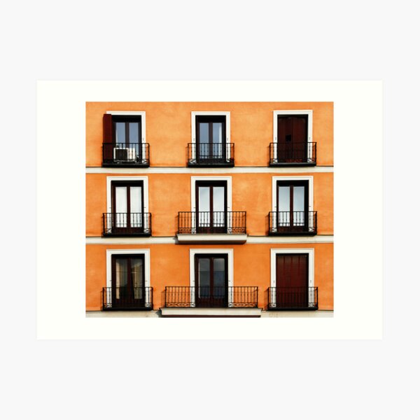 Madrid, Spain. Art Print