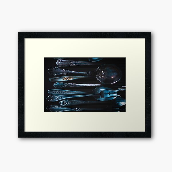 Silverware three. Framed Art Print