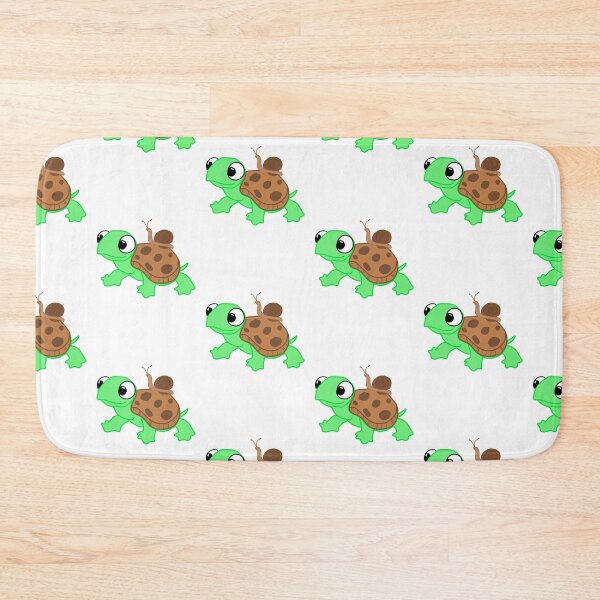 Item preview, Turtle with a snail friend on his back designed and sold by TheSmileStudio.