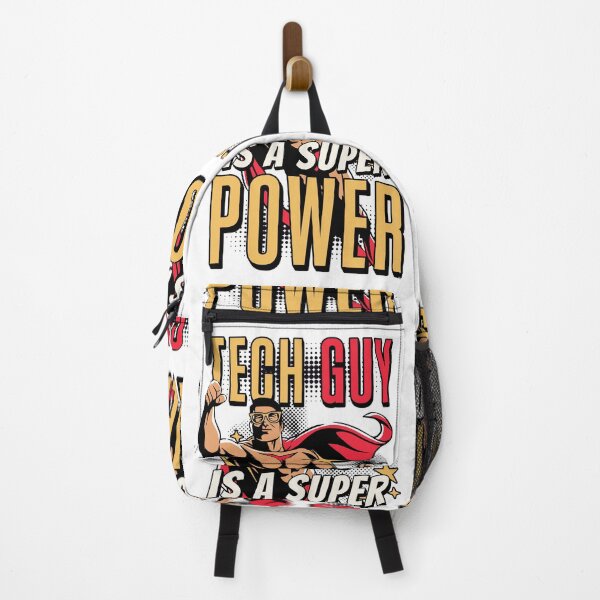 Item preview, Tech Guy is a Super Power: A Bold and Dynamic Illustration designed and sold by DaiInMetropolis.