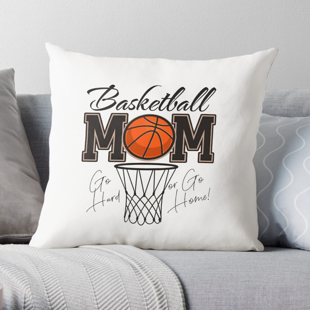 Basketball Jersey Throw Pillow