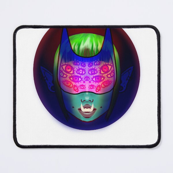 Item preview, Cyberpunk multi-eyed monster girl designed and sold by OceanForest.