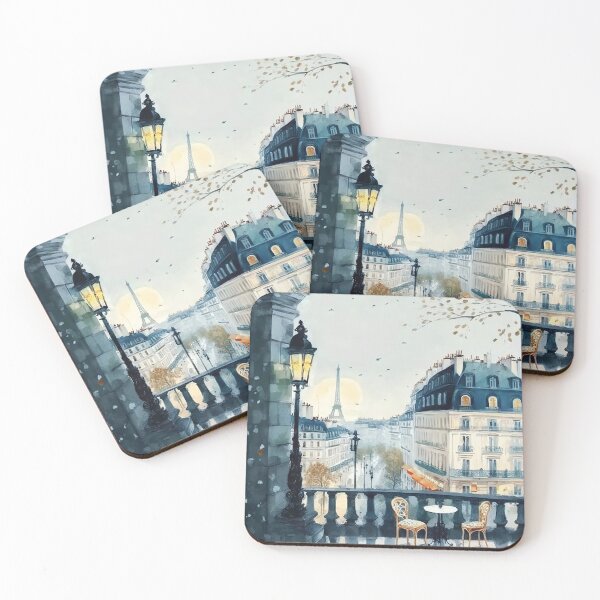 Item preview, Unoccupied Love: The Empty Balcony in the Heart of Paris Landscape  designed and sold by Amalie A.