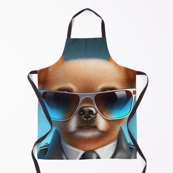 Artikelvorschau, Der CIA-FBI-Hund im schwarzen Anzug und mit Sonnenbrille übernimmt das Kommando entworfen und verkauft von ArtificialEye.