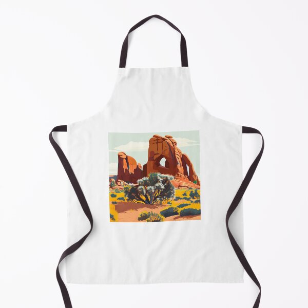 Item preview, Arches National Park Scandinavian Folk Art Style designed and sold by PikoApparel.