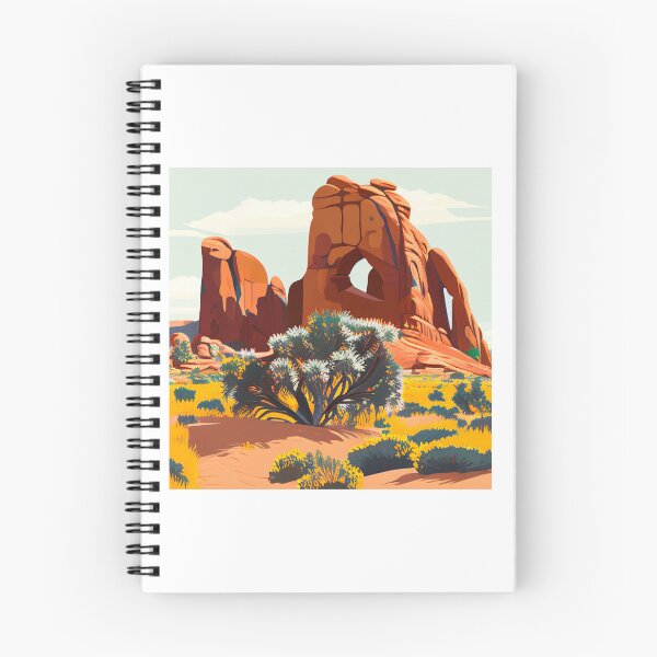 Item preview, Arches National Park Scandinavian Folk Art Style designed and sold by PikoApparel.