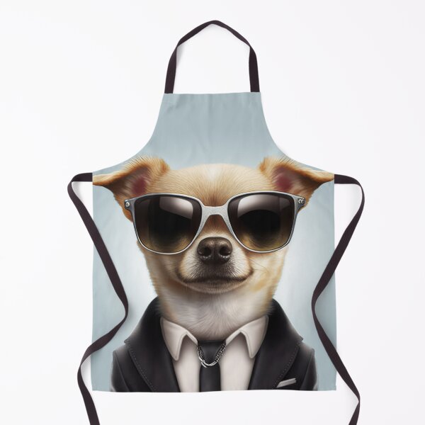 Item preview, CIA FBI Dog in Black Suit and Sunglasses is taking command designed and sold by ArtificialEye.