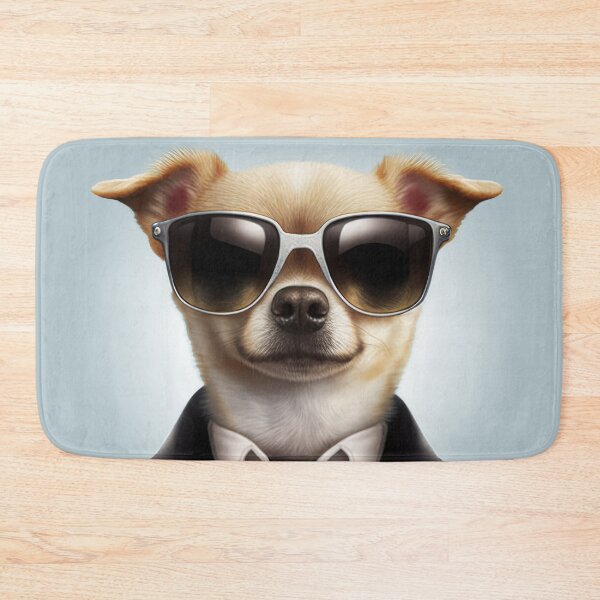 Item preview, CIA FBI Dog in Black Suit and Sunglasses is taking command designed and sold by ArtificialEye.