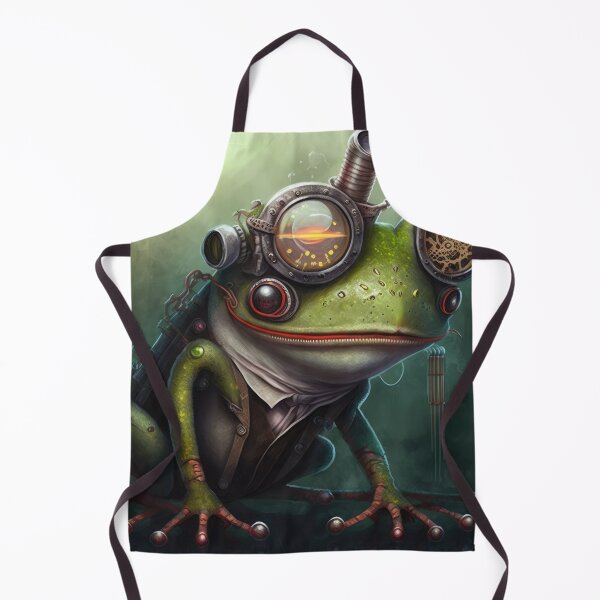 Item preview, Professor Frog Scientist - Cyberpunk, Steampunk experiment designed and sold by ArtificialEye.