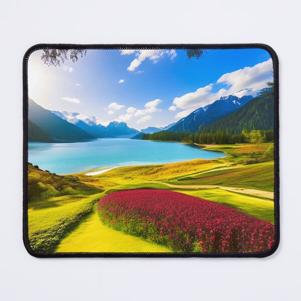 Item preview, The Mountain Lake designed and sold by PictureNZ.
