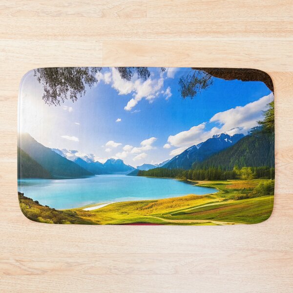 Item preview, The Mountain Lake designed and sold by PictureNZ.