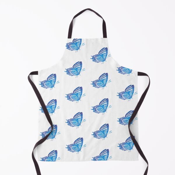 Item preview, Blue Vintage Butterfly designed and sold by greyjayarts.