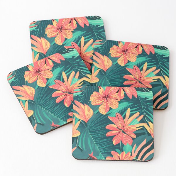 Item preview, Tropical Flowers designed and sold by urbsrepublic.