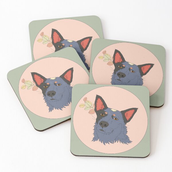 Artikelvorschau, Blue Heeler Australian Cattle Dog entworfen und verkauft von Sbfineart.