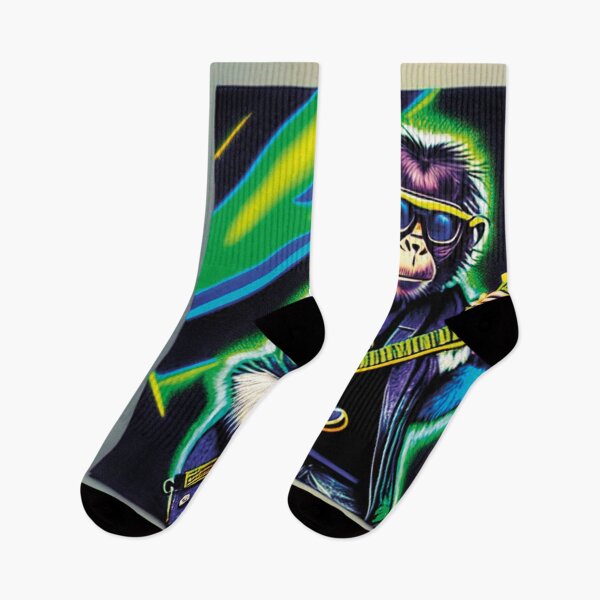 Item preview,  crazy monkey guitarist designed and sold by artegrafico92.
