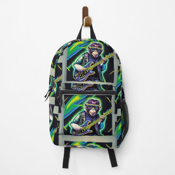 Item preview, crazy monkey guitarist designed and sold by artegrafico92.