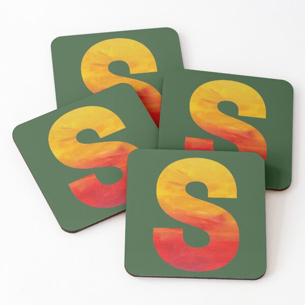 Item preview, Painted Letter Collection S Monogram designed and sold by emoney14.
