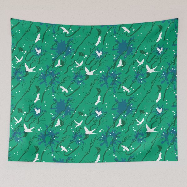 Item preview, Pattern - Winged Forest designed and sold by Ederson D'Mind.