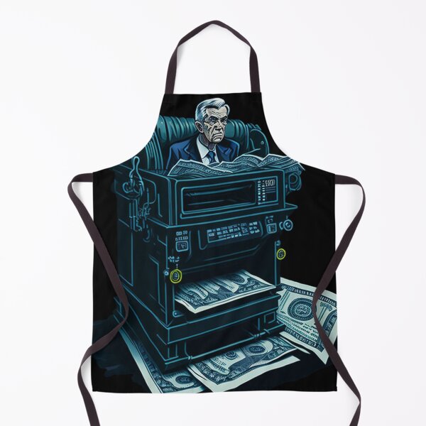 Item preview, printing money machine jerome powell designed and sold by kombos.