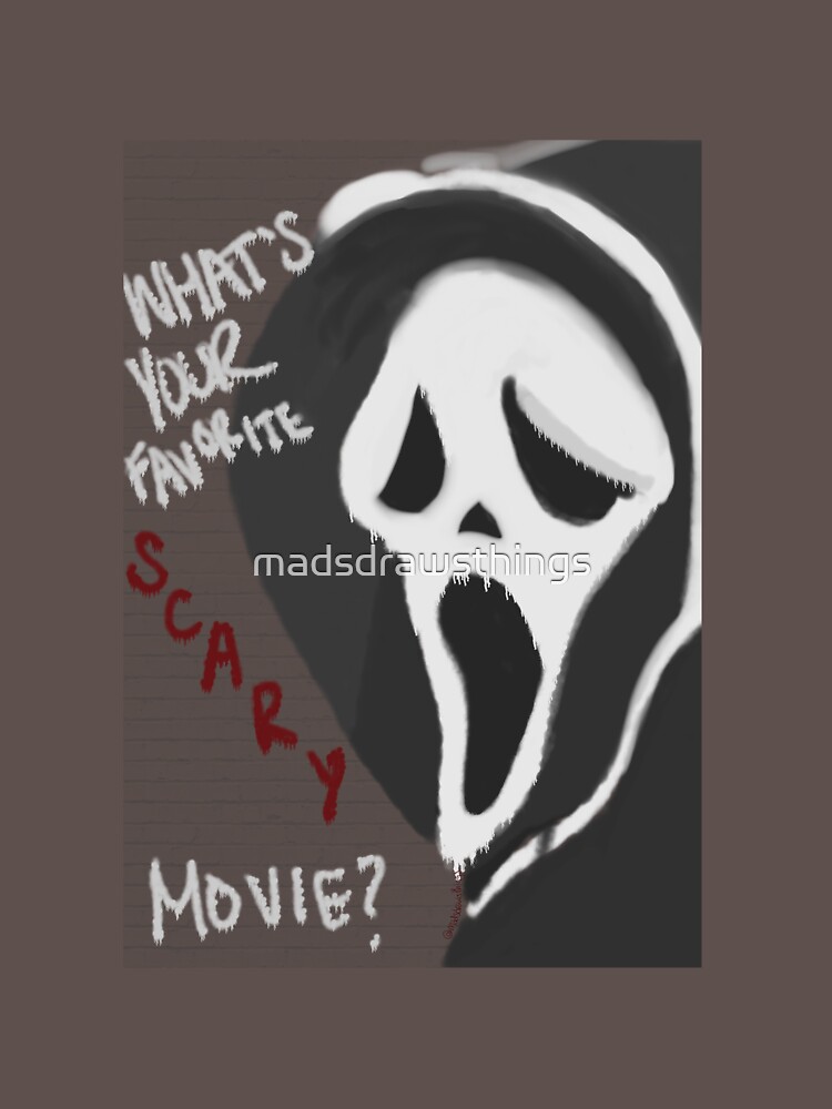 Scream Core Four Essential T-Shirt for Sale by BluenoseArt