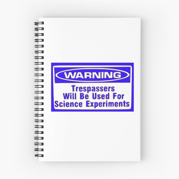 Item preview, Warning Trespassers  designed and sold by BrianUK.