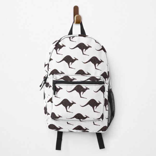 Item preview, KANGAROO PATTERN. ABORIGINAL DOT STYLE. ON WHITE. designed and sold by 5hertz.
