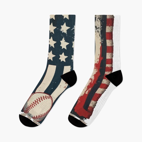 Item preview, American Flag Baseball Team Gift T-Shirt for all designed and sold by Kotsay14.
