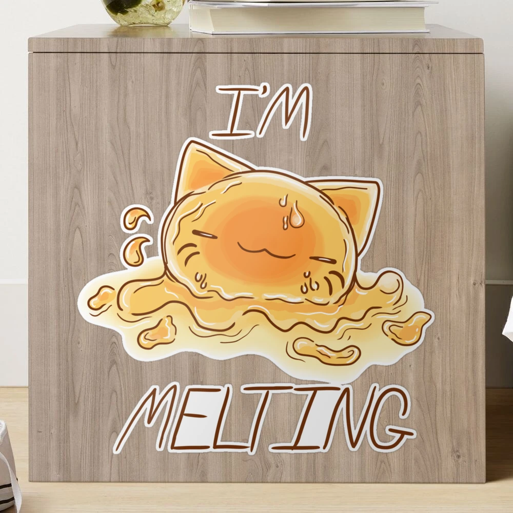 MELTING CAT 1” pin — MZR MRTN