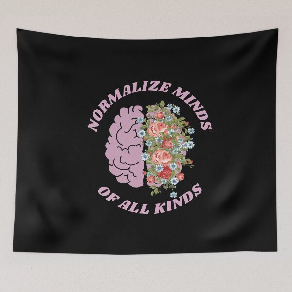 Item preview, Normalize Minds Of All Kinds, Autism Awareness designed and sold by FirnandArt.