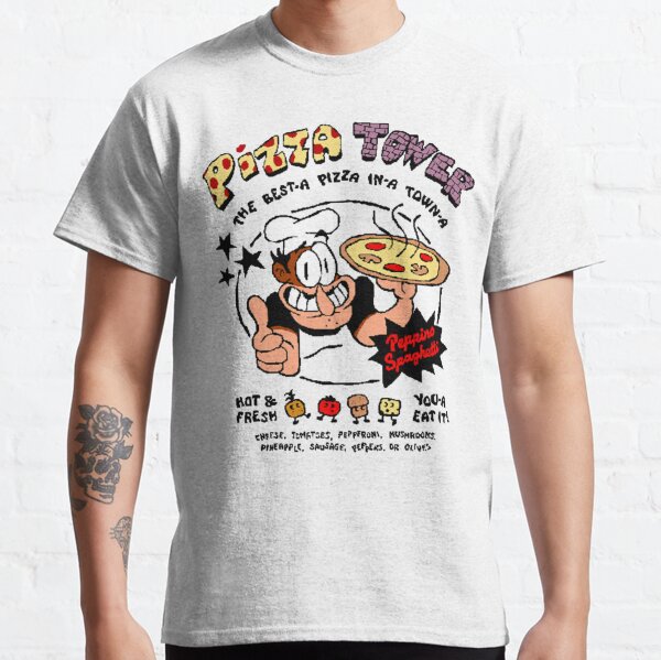 Pizza Tower | The Best A Pizza In A Town A Classic T-Shirt