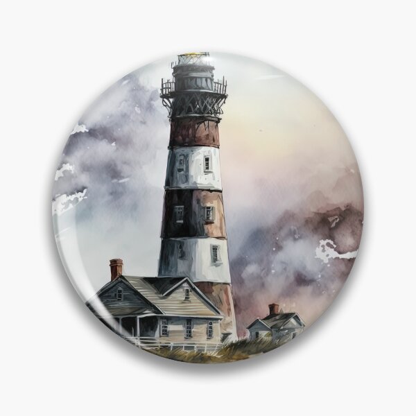 Item preview, Watercolor Lighthouse designed and sold by Artifact-Design.