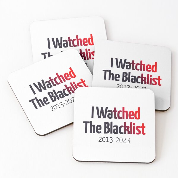 Item preview, the blacklist farewell design (i watched) designed and sold by AnsykD.