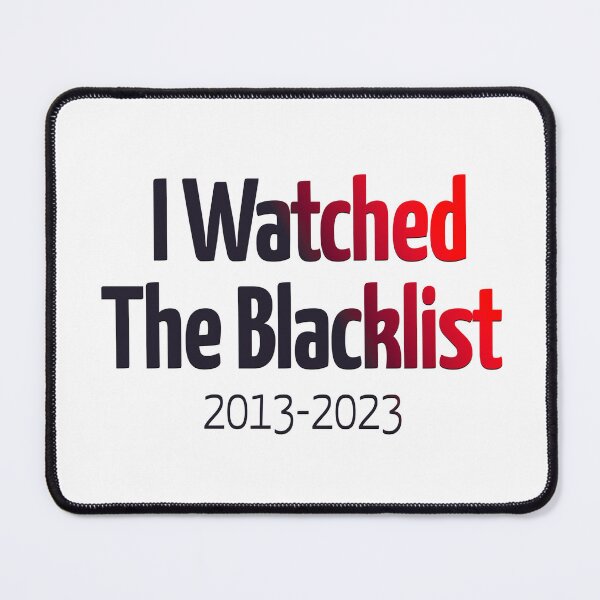Item preview, the blacklist farewell design (i watched) designed and sold by AnsykD.