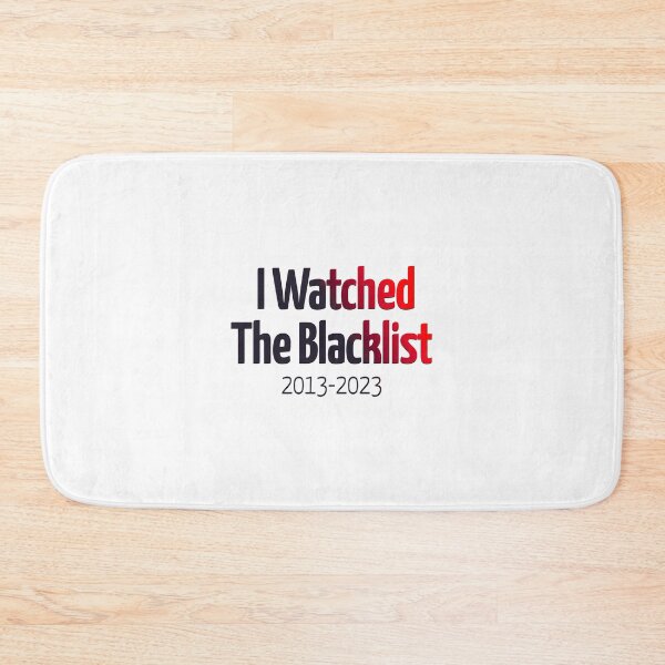 Item preview, the blacklist farewell design (i watched) designed and sold by AnsykD.