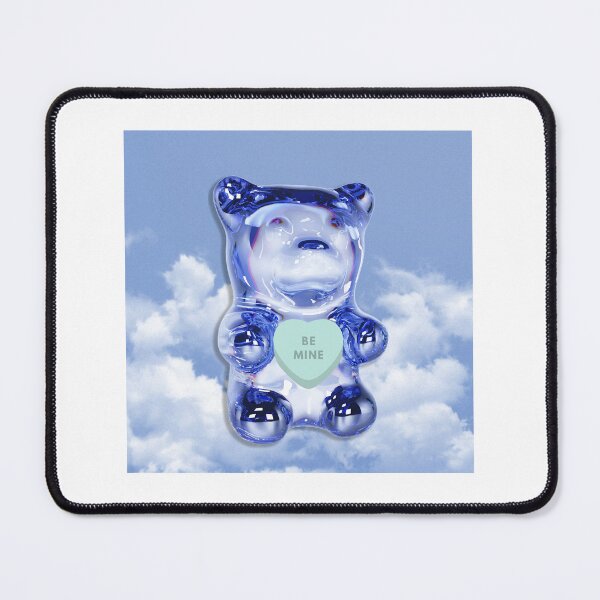 Item preview, Be mine blue bear designed and sold by Lotsalaughta.