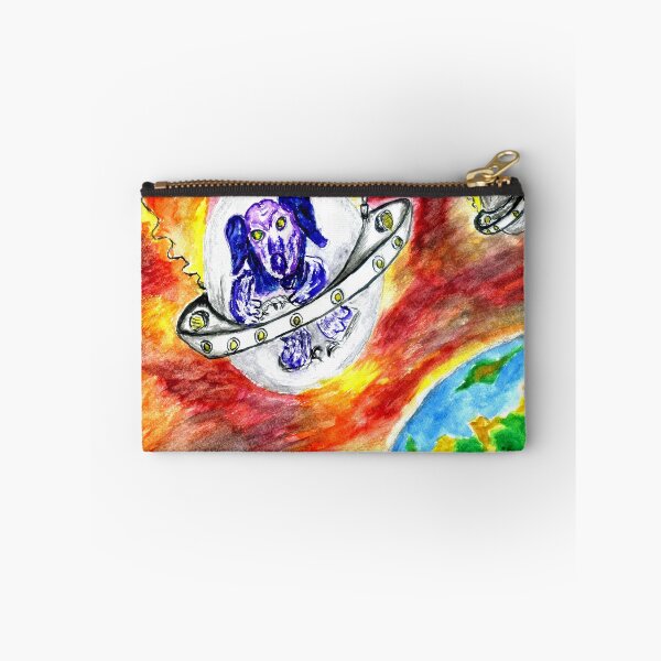 Item preview, Alien Dog in Space Art designed and sold by AnnArtshock.