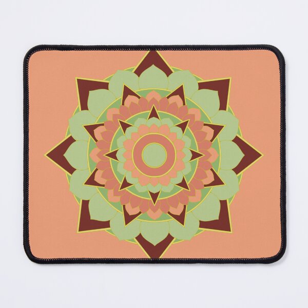 Item preview, Coral Green Star designed and sold by OwlBeeDesigns.