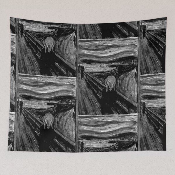 Item preview, The Scream by Edvard Munch - Platinum Paintings designed and sold by FineArtShirts.