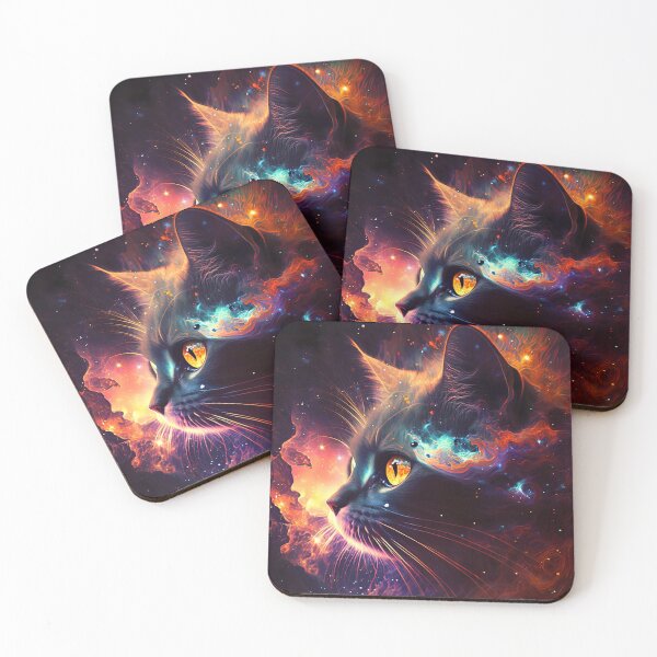 Item preview, Trippy Cosmic Cat designed and sold by Matt's Artificial Nature.
