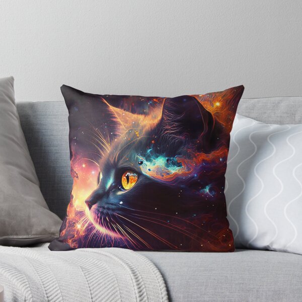 Item preview, Trippy Cosmic Cat designed and sold by Matt's Artificial Nature.